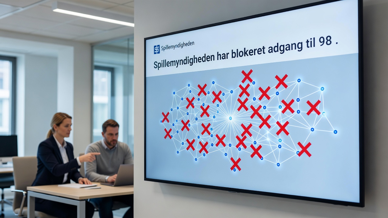 Oversigt over blokerede gambling sites i Danmark